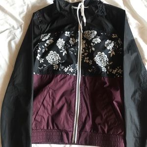 Empyre floral rain jacket